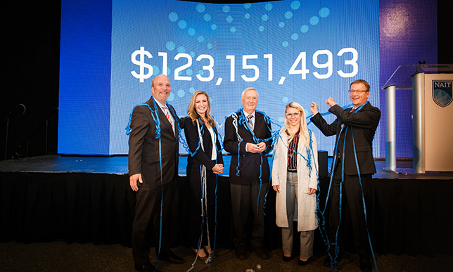 NAIT's fundraising campaign tops $123 million