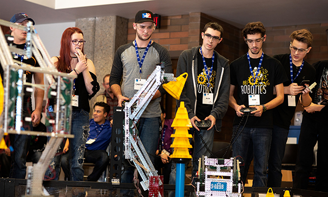 NAIT hosts provincial VEX Robotics Championship