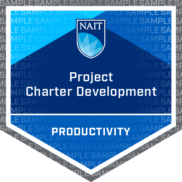 Project Charter Development Badge