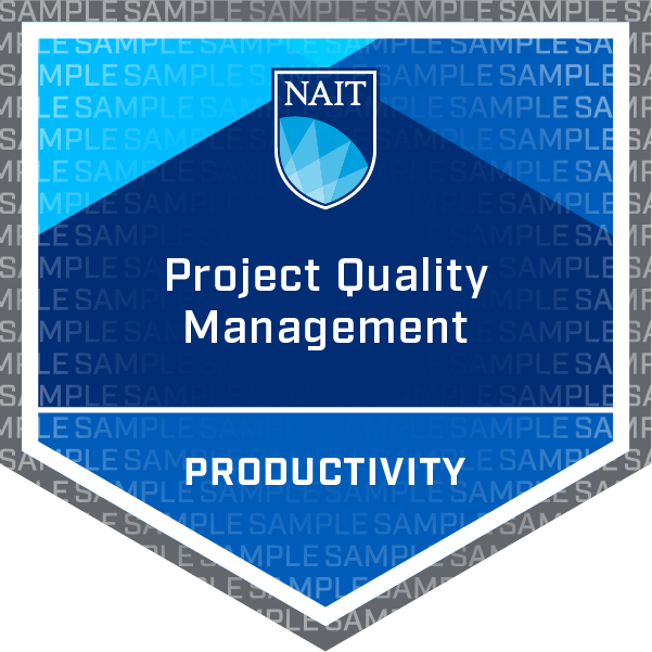 Project Quality Management Badge