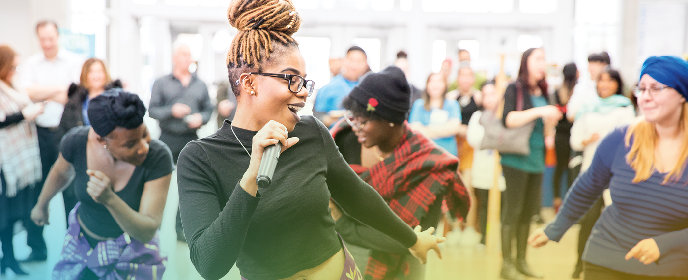 students international dancing