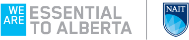 NAIT We Are Essential to Alberta Logo