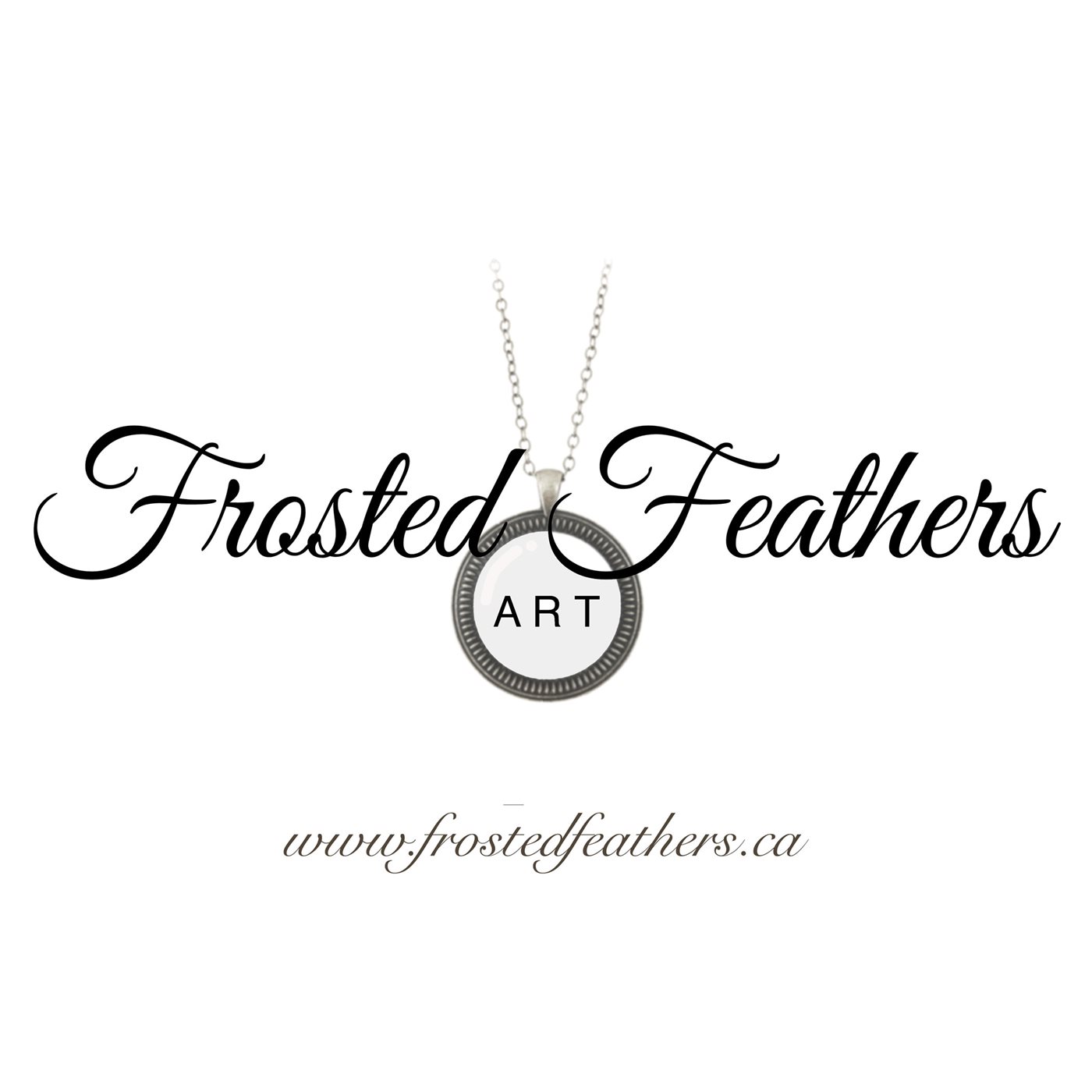 Frosted Feathers Art logo