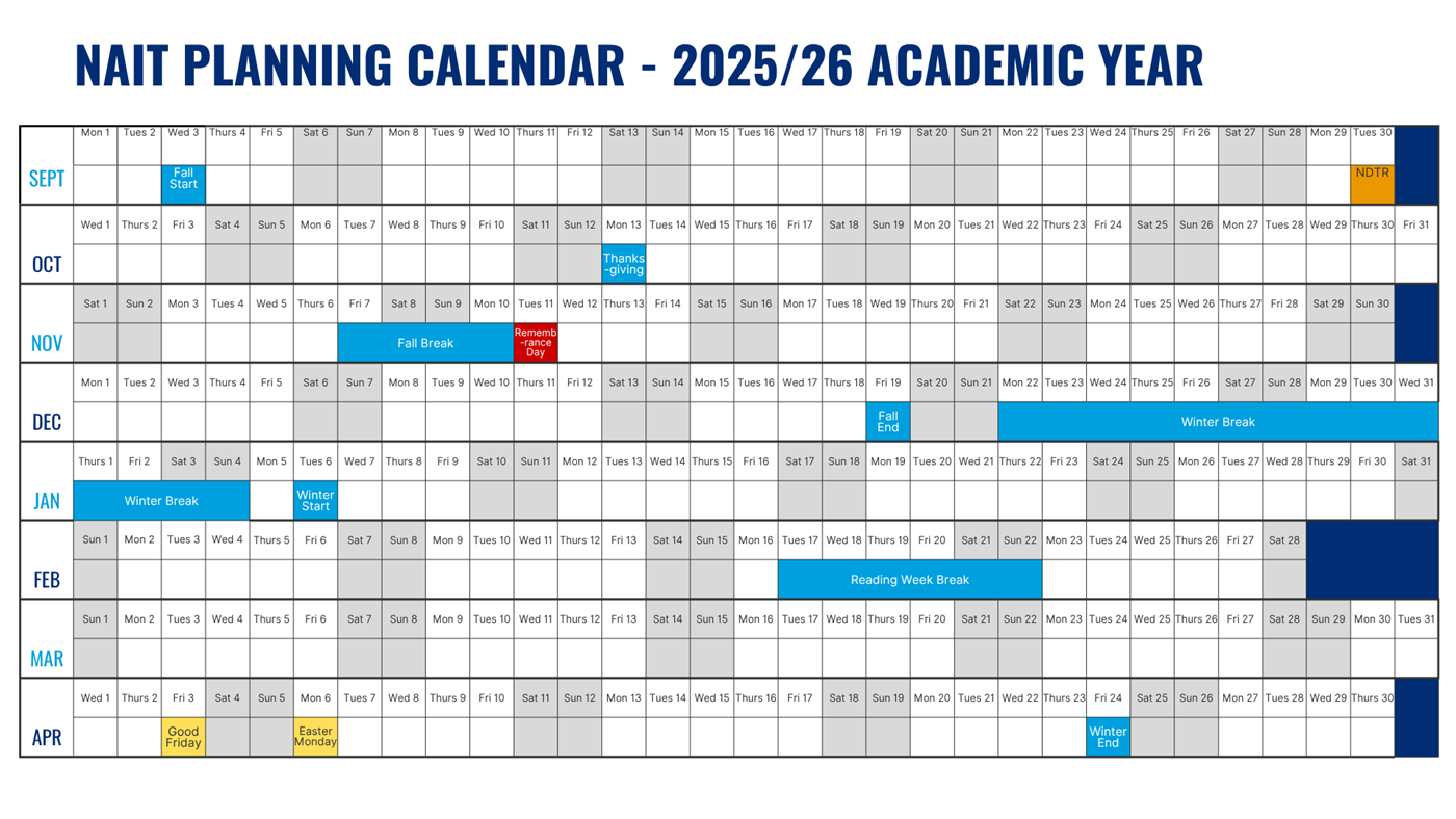 Academic Calendar