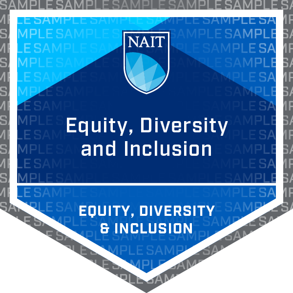 Equity, Diversity and Inclusion (EDI) Micro-credential Badge