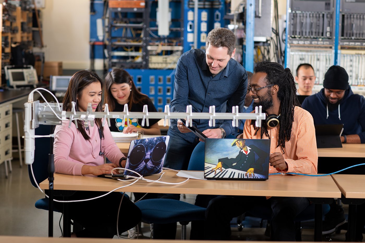 InPerson Lab Tours Wireless Systems Engineering Technology NAIT