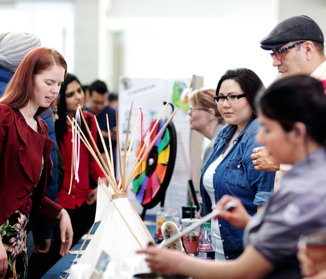 Nîsôhkamâtotân Centre staff and students 