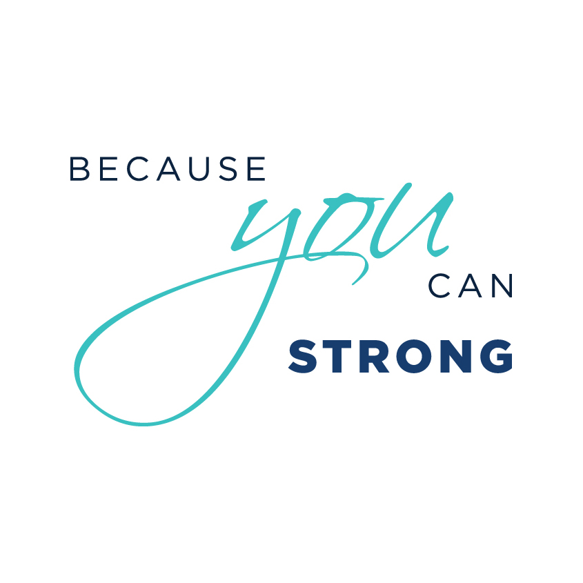 Because You Can STRONG logo
