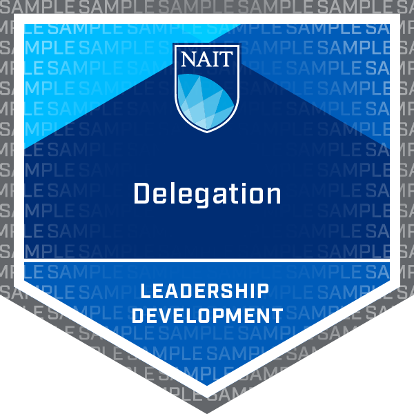 Delegation Micro-credential Badge