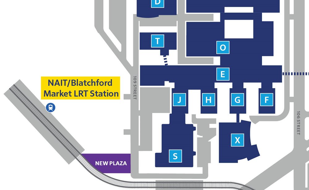 New Blachford LRT Map