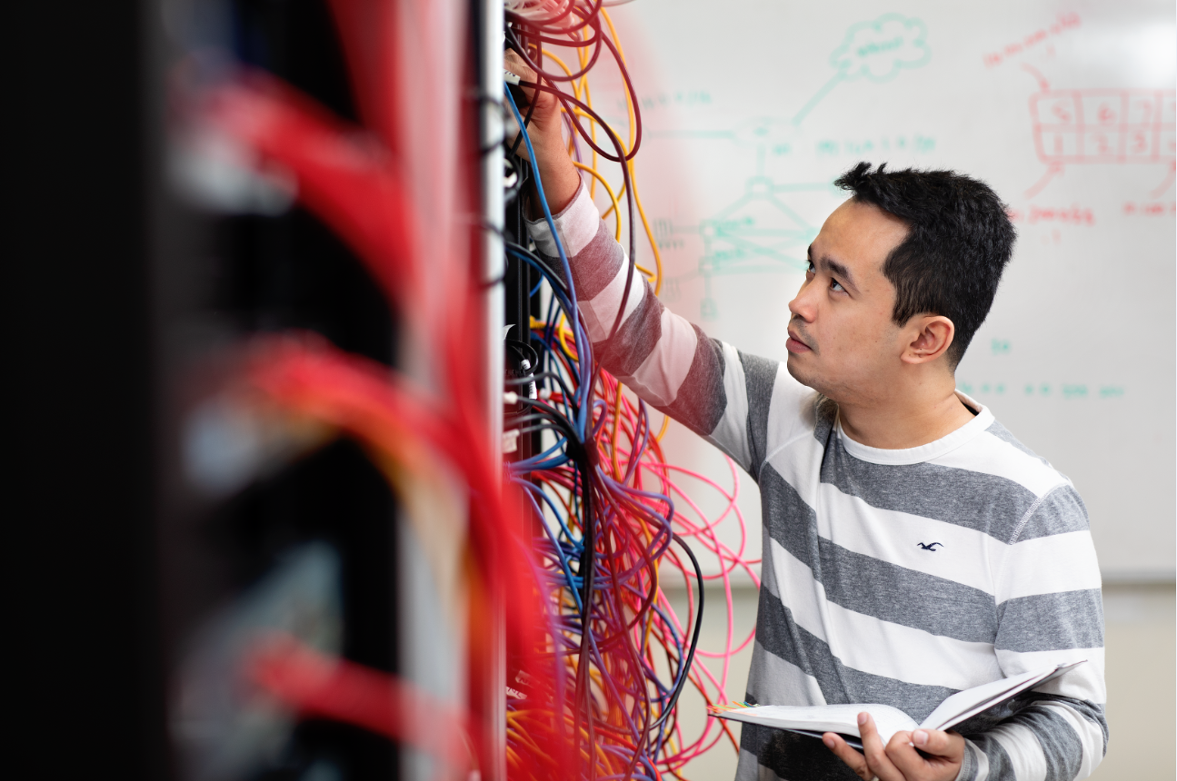 InPerson Lab Tours Computer Network Administrator NAIT