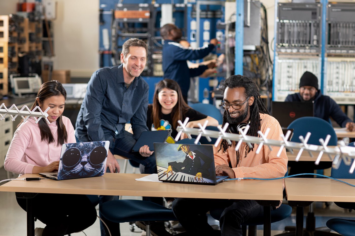 InPerson Lab Tours Wireless Systems Engineering Technology NAIT